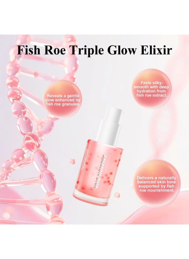 jalan Salmon DNA Pink PDRN Caviar Essence - 50ml | Moisturizing | Particle Reduction | Post-Sun Repair - Image 5